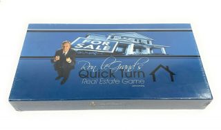 Ron Legrand Rare Quick Turn Real Estate Investing Board Game Factory