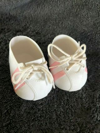 Vintage Cabbage Patch Shoes Athletic Pink And White