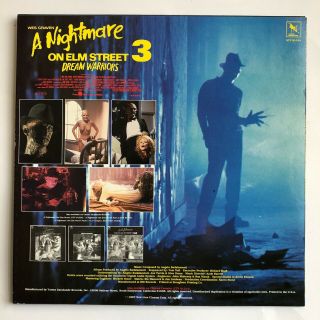 Nightmare On Elm Street 3 1987 Rare LP Badalamenti Horror Score 2