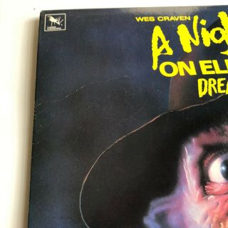 Nightmare On Elm Street 3 1987 Rare LP Badalamenti Horror Score 3
