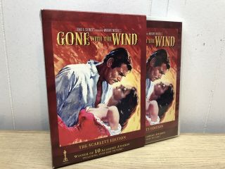 Gone With The Wind (dvd,  2010,  5 - Disc Set,  The Scarlett Edition) Very Rare