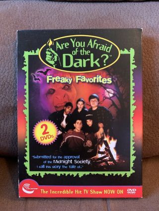 Are You Afraid Of The Dark Freaky Favorites 2 Dvd Set Rare Oop Good