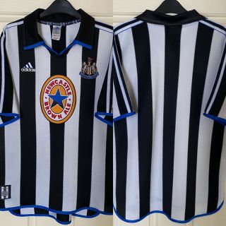 Rare Vintage Official Adidas Newcastle United 1999/00 Large Adult Football Shirt
