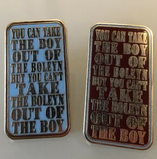 West Ham United You Can Take The Boy Out Of The Boleyn Badges X 2 Rare