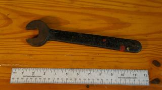 Vintage/antique Armstrong Machinist Wrench Single Open End 1 1/16 "