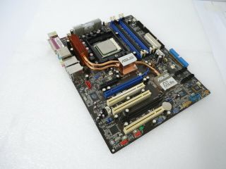 ASUS A8N32 - SLI socket 939 rare motherboard W/ AMD ADA3800DAA4BW CPU GOOD DEAL 2