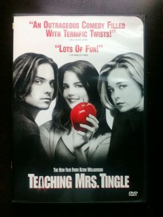 Rare Oop Teaching Mrs.  Tingle Dvd High School Horror Movie Katie Holmes