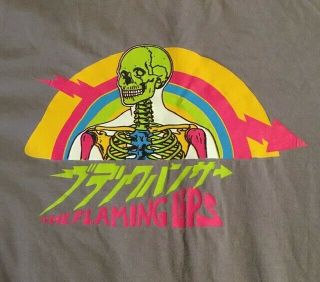 Rare Flaming Lips T Shirt 2007 Tour.  Pre - Owned.  Xl