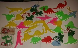 Vintage Plastic Play And Learn Nadel Trading Corp Animals Tracing/stenciling Etc