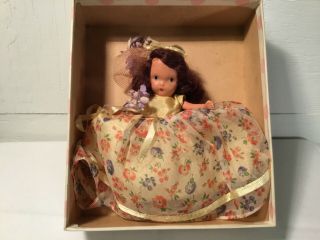Vintage Nancy Ann Bisque Storybook Jointed Doll Bridesmaid 87 W/box