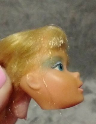 vintage 1970s SWEET SIXTEEN BARBIE doll head blonde VGC 3