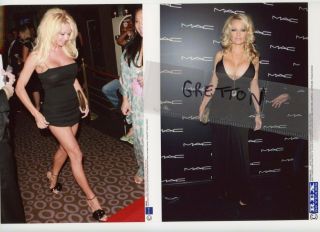 Sexy Busty Pamela Anderson Rare Candids 2 Press Photos 2