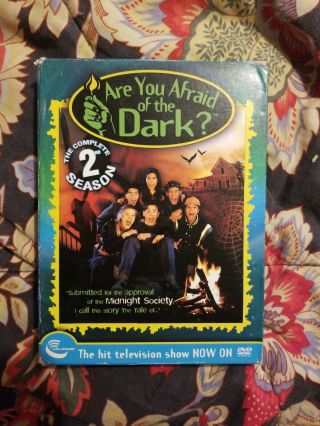 Are You Afraid Of The Dark,  Season 2 Nickelodeon Dvd Rare Oop