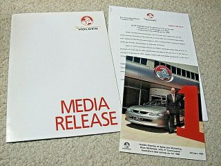 1999 Holden Number 1 (australia) Press Kit.  Rare