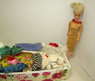 Vintage Eg Miss Babette Ponytail Platinum Blonde Doll Bild Lili Barbie Clone