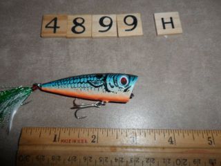 T4899 H Renosky Popper Chugger Fishing Lure