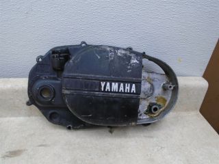 Yamaha 250 Rd Twin Rd250 Engine Right Clutch Cover 1974 Yb129