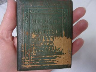 Little Leather Library Book The Coming Of Arthur By Alfred Tennyson Antique Book