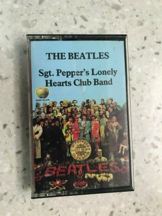 The Beatles Rare Sgt Peppers Lonely Hearts Club Band Range Cassette