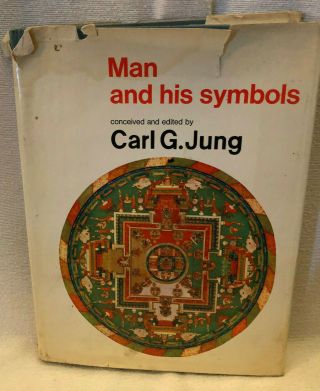Vintage Man And His Symbols By Carl Gustav Jung 1969 Printing Hc/dj Rare