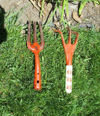 Two Vintage Garden Hand Tools Made In Usa