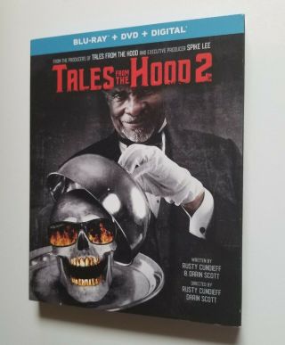 Tales From The Hood 2 Blu - Ray & Dvd W/ Slipcover Cult Horror Rare Oop Comedy
