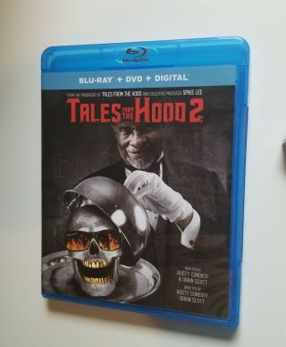 Tales From the Hood 2 Blu - Ray & DVD w/ Slipcover Cult Horror Rare OOP Comedy 2
