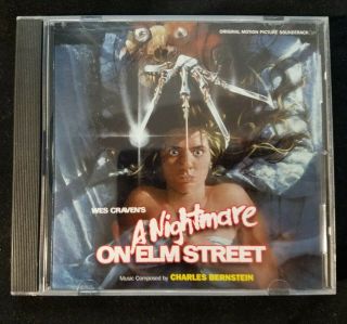 A Nightmare On Elm Street Cd Score By Charles Bernstein Rare Horror Soundtrack