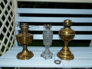 1920s Aladdin Industries Paraffin Oil Lamp Model 12 - Plus Other Vintage Lighting