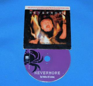 Nevermore - The Politics Of Ecstasy - - - 2006 Rare Promo Cd
