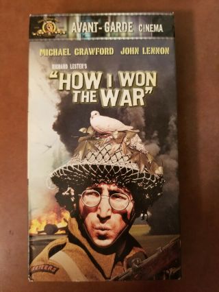 How I Won The War 1967 Rare Vhs Tape,  Ww2 Wwii John Lennon Comedy Richard Lester