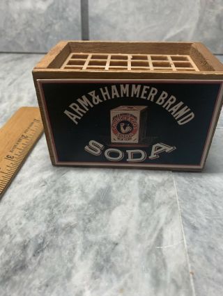 Vintage Antique Arm And Hammer Brand Soda Container