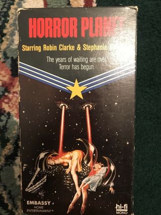 Horror Planet Vhs Tape 1982 Horror Sci - Fi Rare