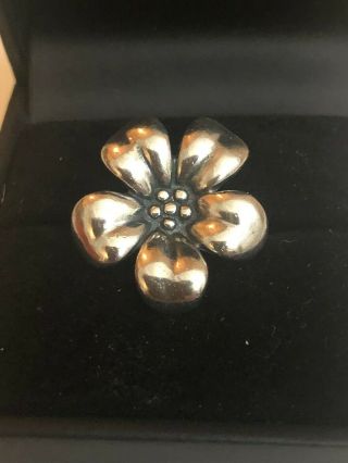 James Avery April Flower Ring - Rare And Retired - Size 6