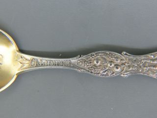 Great California Sterling Souvenir Spoon Indian on Handle 1904 3