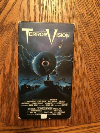 Terrorvision Vhs Rare Horror Lightning Video Vestron Cult Classic Terror Vision