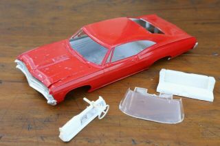 Amt 1967 Chevrolet Impala Ss Vintage Plastic Model Kit Car