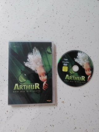 Arthur Und Die Minimoys.  Dvd.  Rare.  Germany Release.