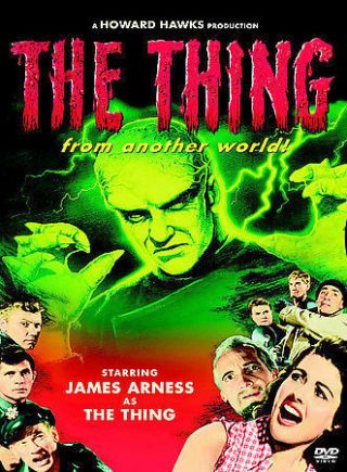 The Thing From Another World (dvd,  2003) Rare 1951 Sci Fi Horror (snap Case)
