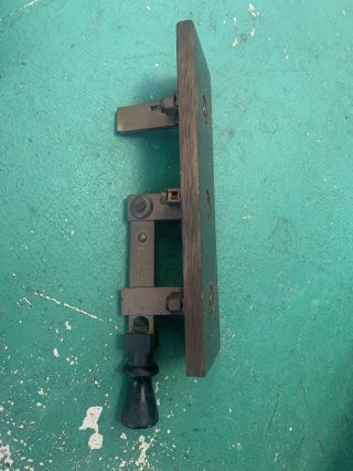 Antique Westinghouse 100amp Single Pole Knife Switch Steampunk Frankenstein Wood