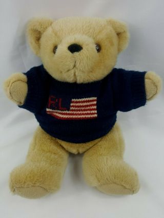 Vintage Polo Ralph Lauren 1996 Plush Teddy Bear