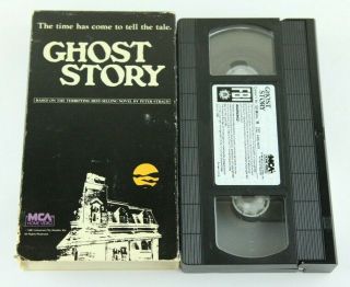 Ghost Story Vhs 1981 Rare Out Of Print Tape Mca Home Video Fred Astaire Horror