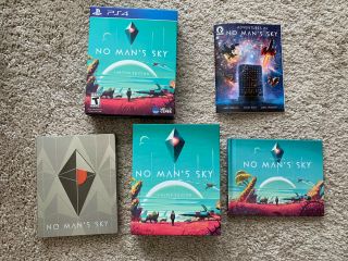 Rare Complete No Man’s Sky Limited Edition Ps4 Playstation 4
