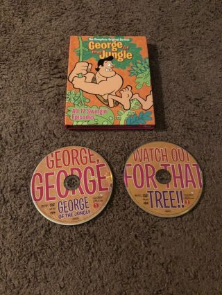 George Of The Jungle (dvd,  2008,  2 - Disc Set) Complete Series Rare Oop