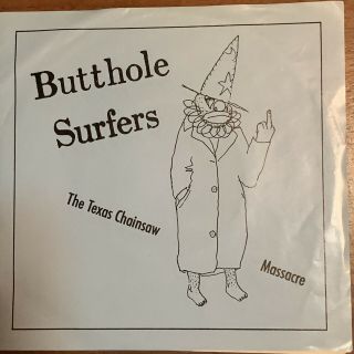Butthole Surfers Live 7” 85,  86 Lmtd 2000 Copies Rare Beatles Cover