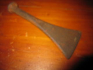 ANTIQUE UNKNOWN MAKER CALKING IRON SHIPWRIGHTS TOOL FAIR ANTIQUE COND. 3