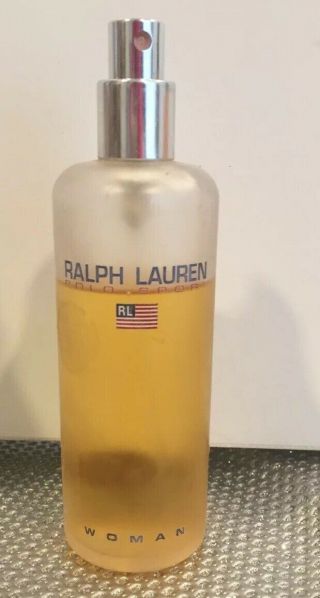 Vtg Ralph Lauren Polo Sport Woman 3.  4 Oz Edt Spray Women Rare 80 Full No Cap
