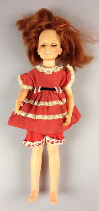Vintage 1968 Chrissy Doll 19 " Ideal Toy Corp Growing Hair Sleepy Eyes