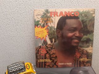 Rare Afro Lp Franco Et Le T.  P.  O.  K.  Jazz ‎– A 0 Heure Chez 1 - 2 - 3