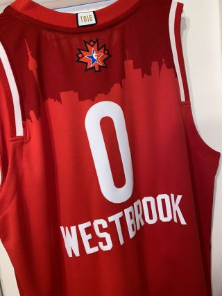 Adidas Russell Westbrook All Star Jersey 2016 Swingman Sz.  Xl Rare $120,  Toronto
